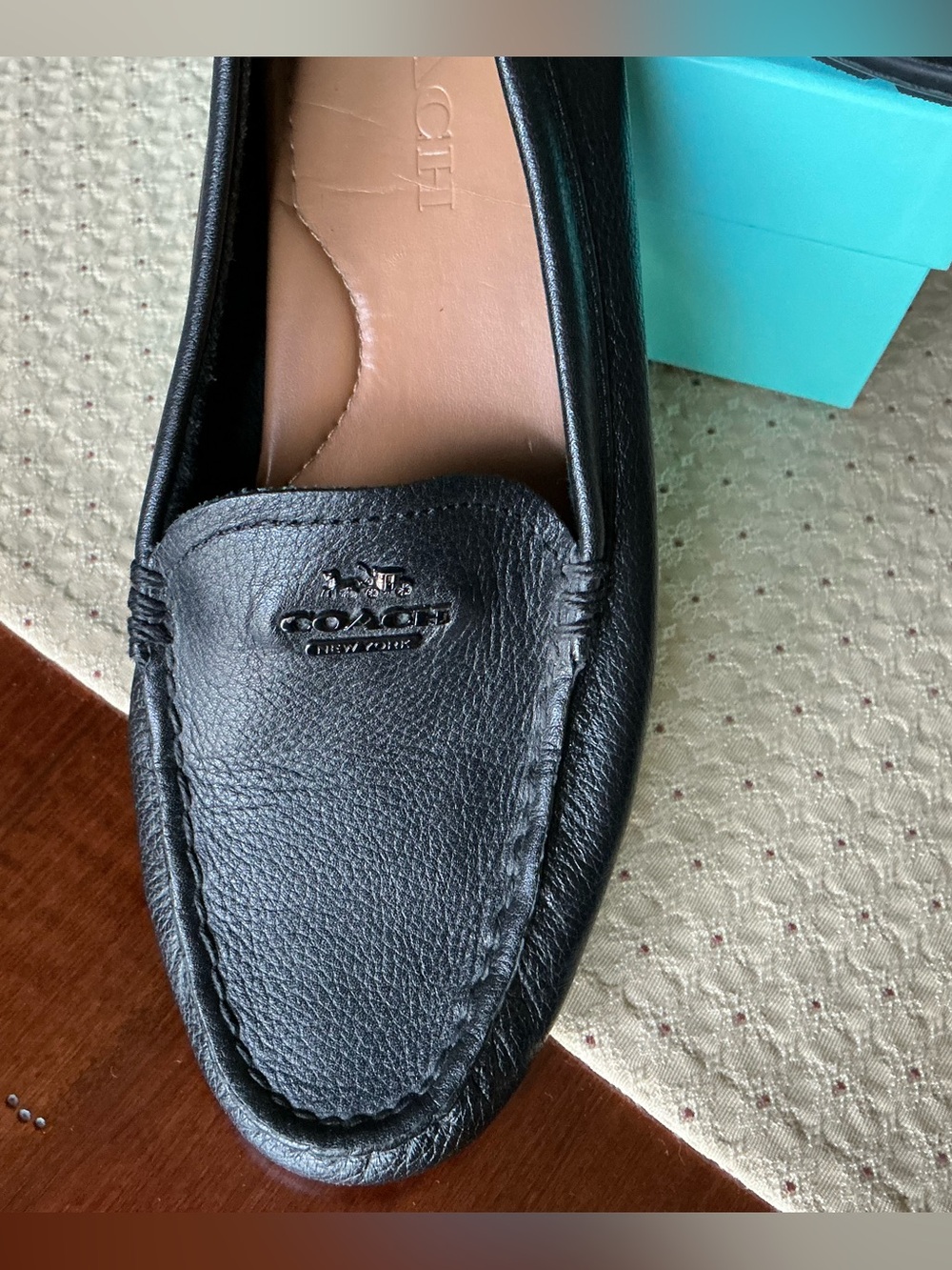 Coach Mary Lock Up Loafers Sz 7.5 - Picture 4 of 12